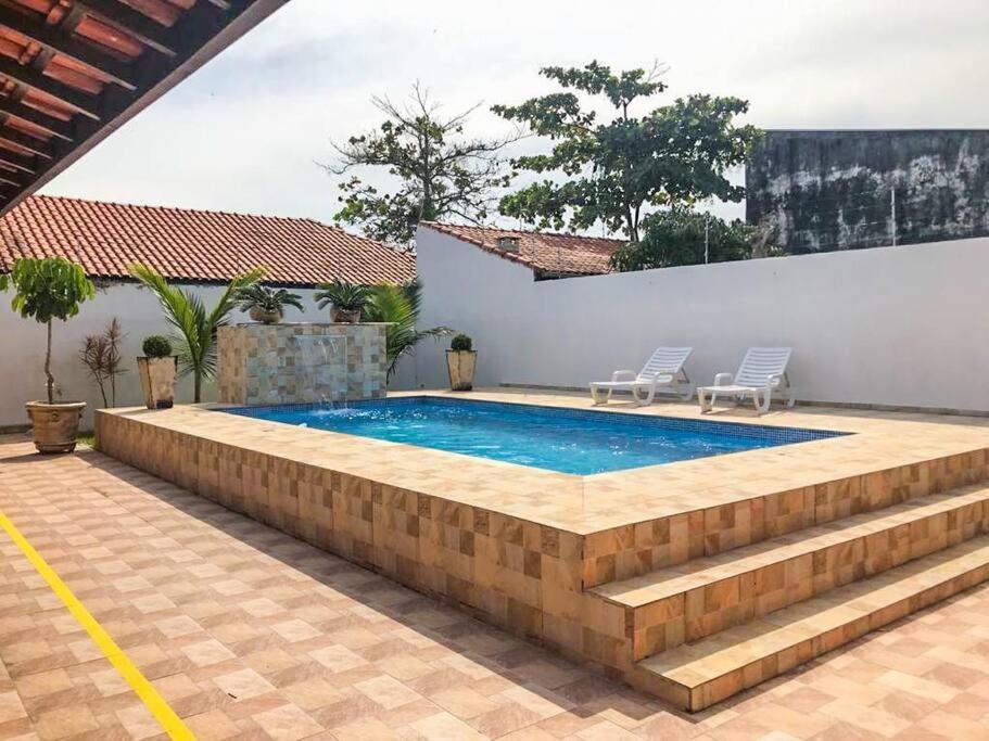 Villa Casa Com Piscina Itanhaem Cibratel II Extérieur photo