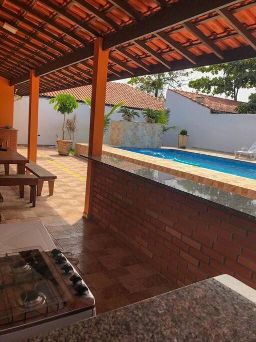 Villa Casa Com Piscina Itanhaem Cibratel II Extérieur photo